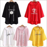 TFBoys Short Sleeve Hoodie - TFBoys