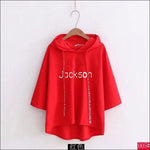 TFBoys Short Sleeve Hoodie - red 4 / S - TFBoys