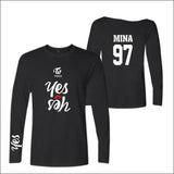 TWICE Long Sleeve printed T-Shirt - black 2 / 4XL - TWICE