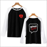 TWICE Long Sleeve printed T-Shirt - Black / 4XL - TWICE