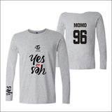 TWICE Long Sleeve printed T-Shirt - gray / XXS - TWICE