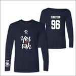 TWICE Long Sleeve printed T-Shirt - navy 2 / XXXL - TWICE