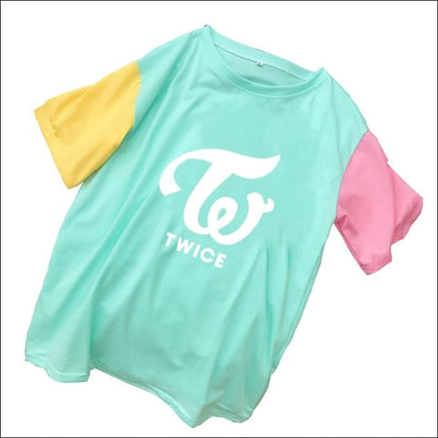 TWICE Patchwork T-Shirt - TWICE