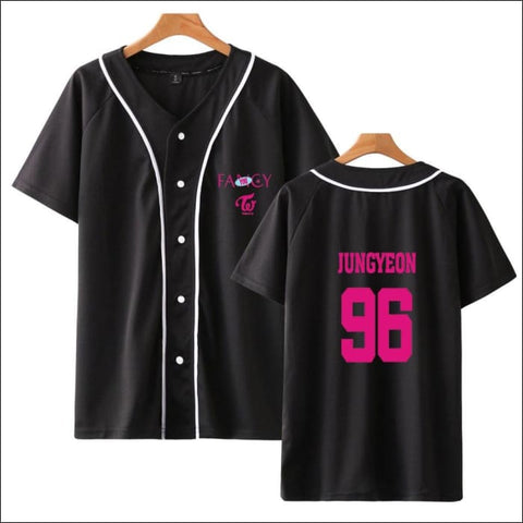 TWICE UNISEX BASEBALL VARSITY SHIRT - TWICE