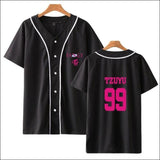 TWICE UNISEX BASEBALL VARSITY SHIRT - JK02 1 / XS - TWICE