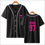 TWICE UNISEX BASEBALL VARSITY SHIRT - JK02 4 / 4XL - TWICE