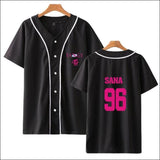 TWICE UNISEX BASEBALL VARSITY SHIRT - JK0201 1 / XS - TWICE