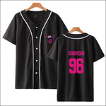 TWICE UNISEX BASEBALL VARSITY SHIRT - JK0201 / XXS - TWICE