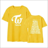 Twice White List T-Shirt - 4 / S - TWICE