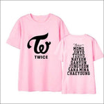 Twice White List T-Shirt - 7 / S - TWICE