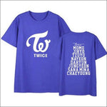 Twice White List T-Shirt - 8 / S - TWICE